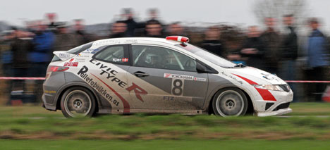 DM-rallypublikummet kan se frem til højfart fra Martin Knudsen og Søren Kjær